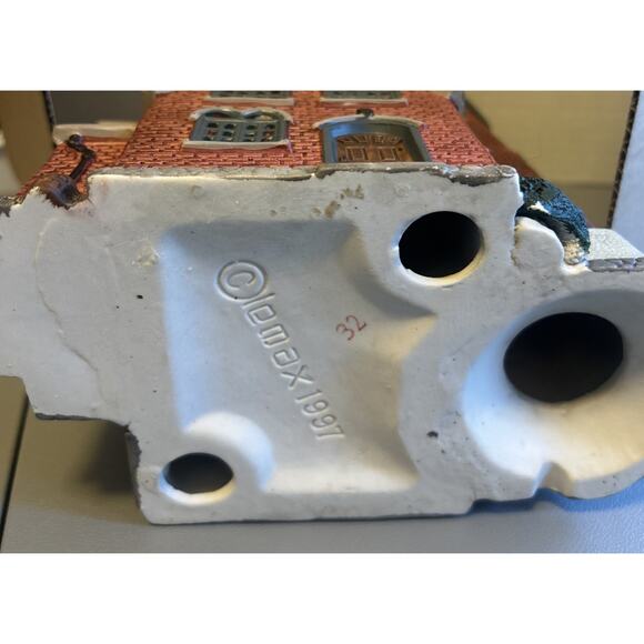 Vintage 1997 Lemax 75245 Plymouth Corners Village Lighted Rocky Point Lighthouse - Picture 6 of 6